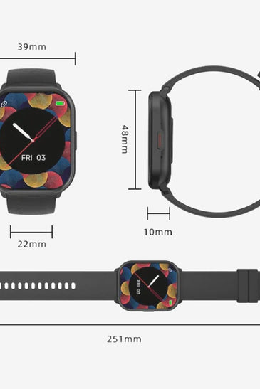 Valdus VS02 Smartwatch · 2025 Edition · Bluetooth Calling · Heart Rate & Fitness Tracking · GPS Motion Trajectory · Multi‑Sport Modes · Waterproof Design