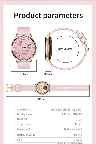 Valdus VL39 Pro Smartwatch · AMOLED 2024 Display · Bluetooth Calling · GPS Tracking · Heart Rate & Fitness Modes · Waterproof Design