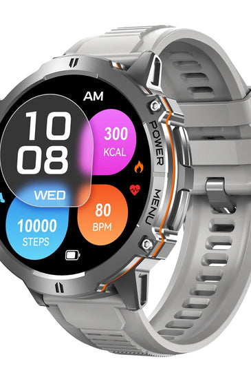 Valdus VD45 Smartwatch · 2025 Edition · Bluetooth Calling · Voice Assistant · Heart Rate & Fitness Tracking · Multi‑Sport Modes · Extended Battery Life