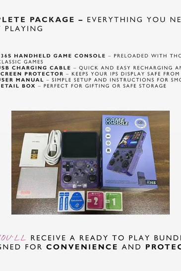 R36S Handheld Retro Gaming Console · 3.5