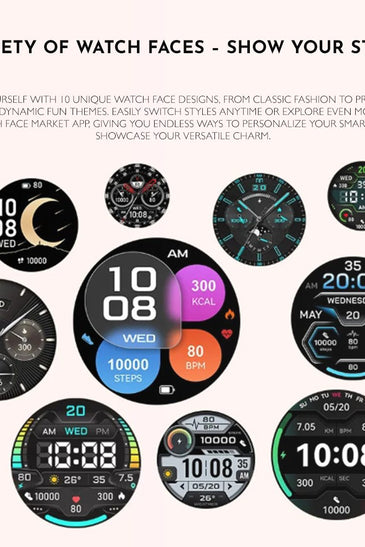 Valdus VD45 Smartwatch · 2025 Edition · Bluetooth Calling · Voice Assistant · Heart Rate & Fitness Tracking · Multi‑Sport Modes · Extended Battery Life